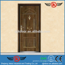 JK-A9041 villa de acero de madera blindada fuerte puerta de la habitación precio